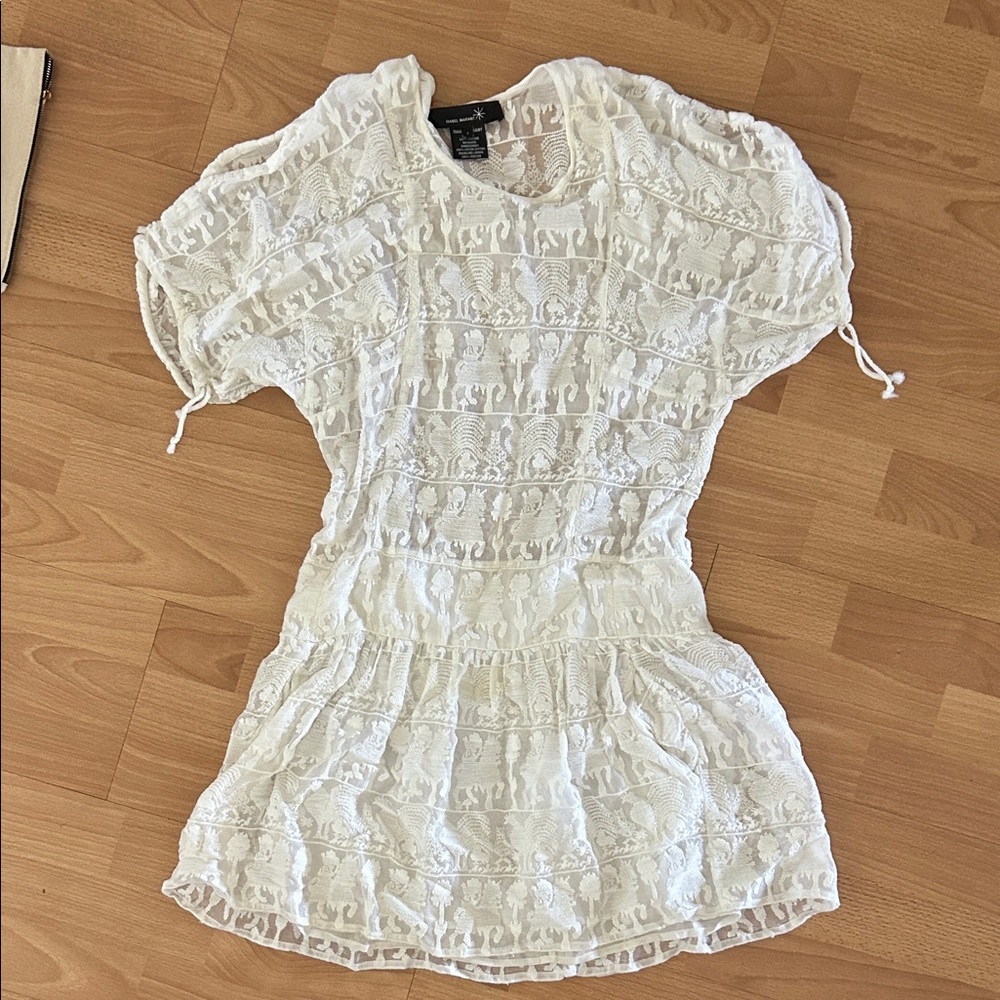Isabel Marant White Lace Dress